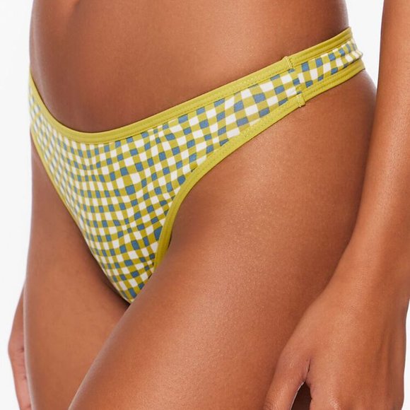 Forever 21 Gingham Thong Panties - Picture 3 of 7